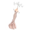 Mannequin Ring Hanging Tower Long Bodycon Dress Strapless Mannequin Earring