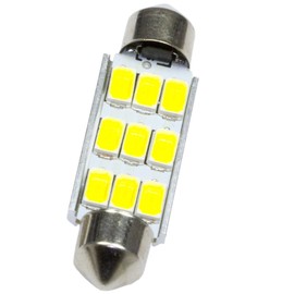 2pcs Best Ridiculously Bright Blue 9-SMD LED Light Bulbs Interior Dome Trunk Map Reading Light Bulb 42MM Festoon 211-2 578 569 579, 212-2, 214-2 L174