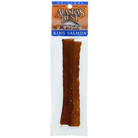 Alaska's Best Wild Salmon Jerky 1 oz. Stick - Original (6 Sticks)
