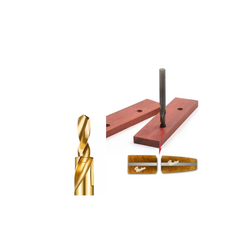 4.1MM to 6.1 MM 180 Angle Straight Shank Step HSS