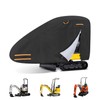 Small Mini Excavator Cover, 420D Waterproof Zippered Storage Cover |