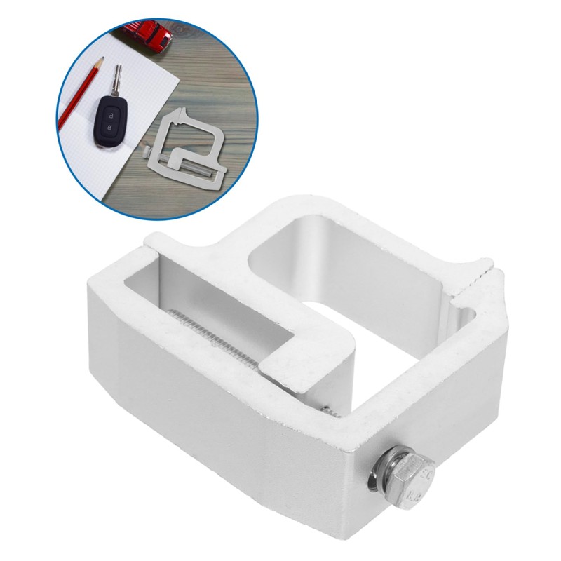 CHILDWEET 2pcs Truck Cap Mounting Clamps Heavy Duty Alloy Clips