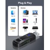 SD Card Reader USB, 2 in 1 Micro SD Adapter