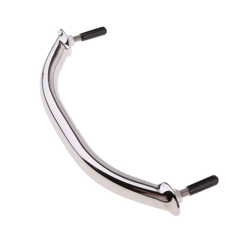 GOFORJUMP 8 inch Stainless Steel Polished Handle Grab Durable Handrail