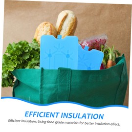 KICHOUSE Pcs Lunch Box Ice Packs Original Freezer Packs Reusable Ice Blocks for Cooler