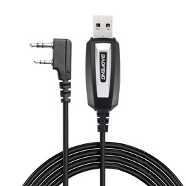 BAOFENG BAOFENG USB Programming Cable CH340 Chip Compatible Wiht UV-5R BF-F8HP Pro 5RM GMRS UV-5G Plus GM-15PRO GM21 K5PLUS AR-152 UV-21R Quansheng UV-K5 8 Ham Radio