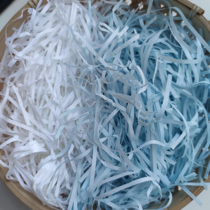 200g Blue Shredded Tissue Paper For Gift Boxes & Hampers,