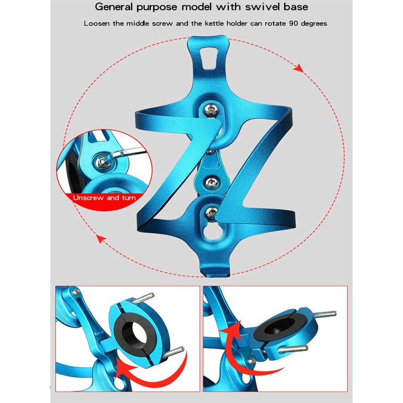 VOANZO Bicycle Bottle Holder, Aluminium One Piece Mountain Bike Drink