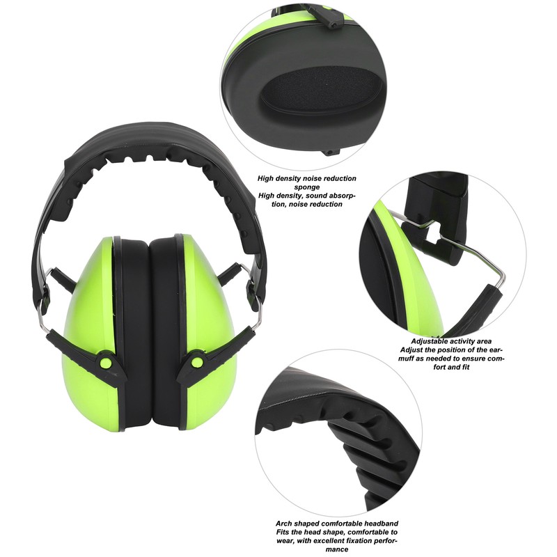 Ear Protection Earmuff NRR 21DB Soundproof Noise Cancelling Headphone Comfortable