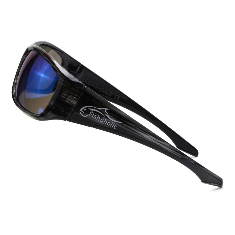 Fishoholic Pro Series Polarized Fishing Sunglasses with Rubber - UV400