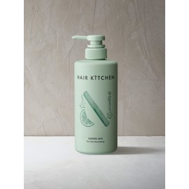 Shiseido Professional Hair Kitchen Green Mix Salon Treatment (Commercial Use), 16.9 oz (500 g)