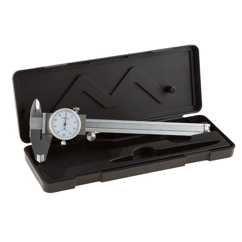 Dial Caliper- Stainless Steel and Shock Proof Tool With Plastic