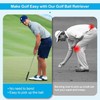 3PCS Golf Ball Picker Upper for Putter Golf Manual Ball