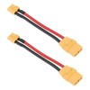 eMagTech 2pcs XT90 Female to XT60 Female Wire Adapter 2Pin