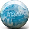 Pyramid Path Bowling Ball (Clear Swirl Blue/White, 16 LB)