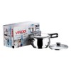 Vinod V-3.5L Splendid Plus Handi Stainless Steel Pressure Cooker, 3.5-Liter