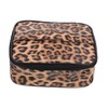 Baluue Leopard Print Makeup Bag Multi-Function Cosmetic Organizer for Travel