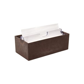 Chopla Industries 691516 Paper Towel Case, Wood-Style, Brown