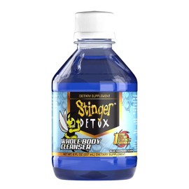 Stinger Detox Whole Body Cleanser 1 Hour Extra Strength – Blue Raspberry - 8 OZ