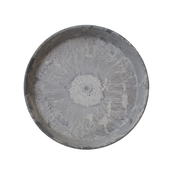amaburo Art Stone Saucer [Gray/SSS-2618 Size] amabro Art Stone Saucer