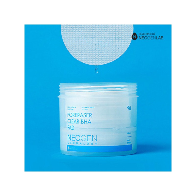 Neogen Dermalogy 네오젠포어레이져 클리어 BHA 모공패드 90매(모공케어) Neogen Pore Lazer