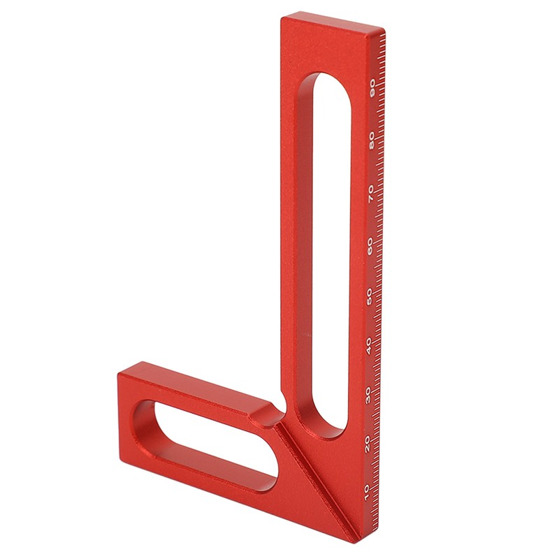 Carpenter Square L Shape Aluminum Alloy Height Measuring Scribing 90°