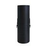 Premium Leather Cylindrical Brush Case Black / 프리미엄 레더 원통