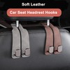 Amelity Car Seat Back Storage Hook, Car Purse Hook, Car