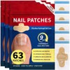 3 Pack 63 Pcs Fungal Nail Patches for Thick &