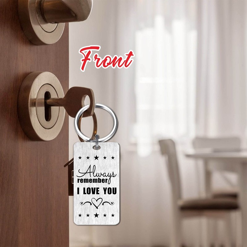 Gezxin Brother Gifts for Men, To My Brother Birthday Keychain