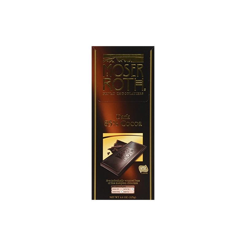 Moser Roth Privat Chocolatiers 85% Cocoa 4 Packs
