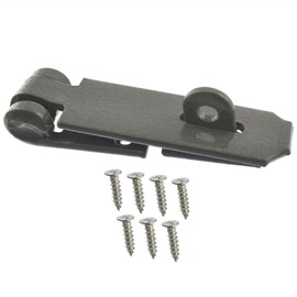 Heavy Duty Cast Iron 830mm Hasp and Staple Security Garage Shed TE158