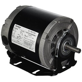 Century GF2024 Resilient Base Split Phase Electric Motor, 115 VAC, 5.4 A, 1/4 hp, 1725 rpm