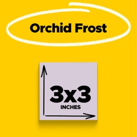 Post-it Super Sticky Notes, 5 Sticky Note Pads, 3 x 3 in., School Supplies for Students, Ideal for Textbooks, Notebooks, Walls and Vertical Surfaces, Single Color Packs Collection