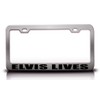 Custom Brother - Elvis Humor Fun Funny Steel Metal License Plate Frame Ch