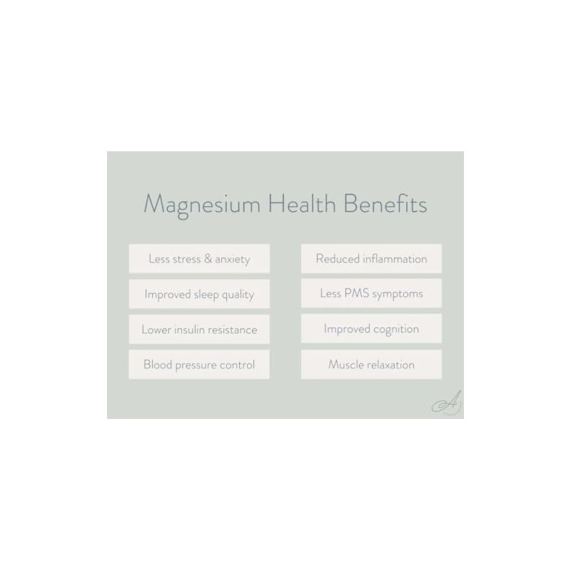 VITA PHARMA Magnesium Taurate 1000mg 120 Tablets | Muscle Support