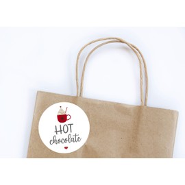 Hot Chocolate Stickers - Set of 20