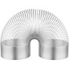 White Squirrel Baffle Metal Spring, Squirrel Baffles for Bird Feeders,