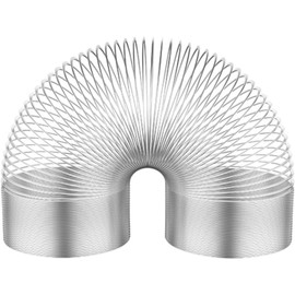 White Squirrel Baffle Metal Spring, Squirrel Baffles for Bird Feeders, Squirrel Deterrents for Bird Feeders, Anti Squirrel Spring Device - Stop Squirrels from Climbing Feeder Accessories Birds