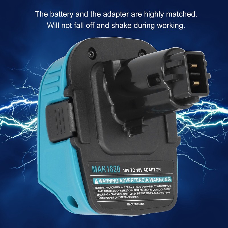 Battery Adapter Converter Conversion Kit Dock Power Connector Accessory 18V