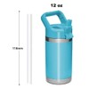 Replacement Straws Compatible with YETI Rambler Jr. 12 oz Kids