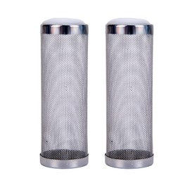 Pack of 2 16 mm Aquarium External Filter Protection, Aquarium Protective Cover, Guard Mesh Net Filter, Stainless Steel Filter Aquarium Filter, Filter Net Aquarium Filter, Aquarium Filter