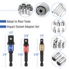 Bates- Socket Adapter Extension Set with Right Angle Drill Attachment,