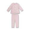 Sanetta Baby Girls Toddler Pyjamas, Shadow Rose.