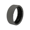 Groove Life Zeus Edge Storm Grey Silicone Ring Breathable Rubber