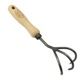 DeWit Flower Claw 28 cm I Professional Boron Steel Cultivator with 3 Prongs I Premium Garden Accessories for Loosening the Ground I Handmade Garden Tool in Best Quality I Garden Tools - Made in