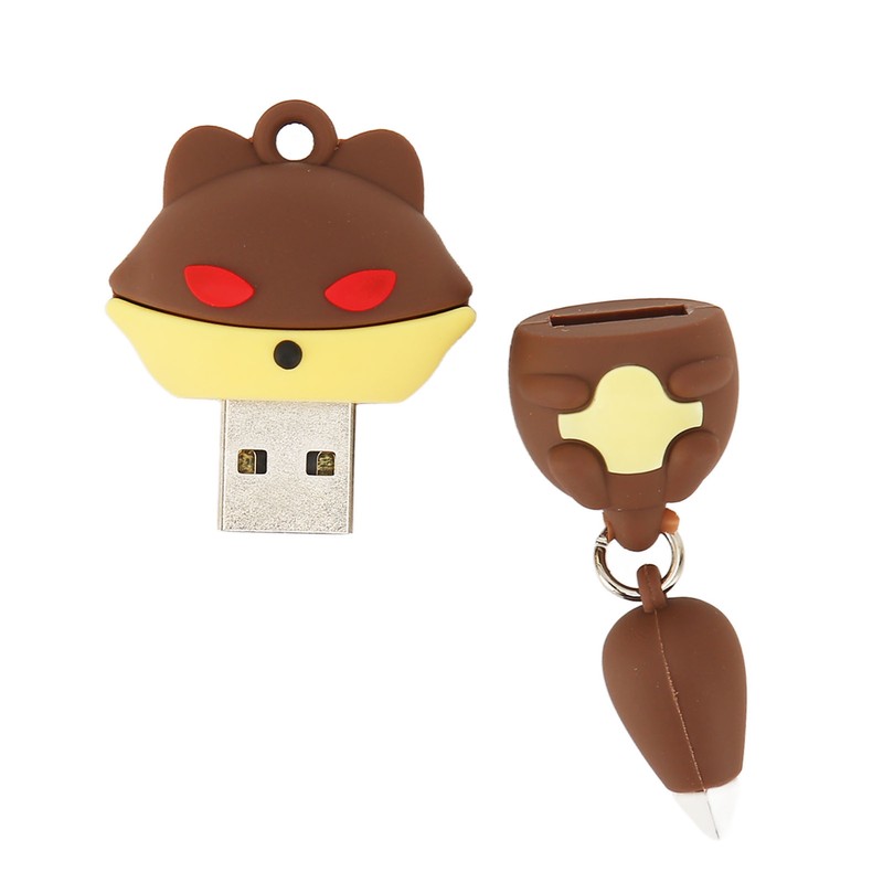 USB2.0 U Disk Supports Hot Swappable Ultra Stable Cute Fox