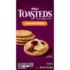 Toasteds Crackers, Party Snacks, Lunch Snacks, Harvest Wheat, 8oz Box