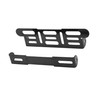 A ABSOPRO Black Universal Motorcycle Adjustable License Number Plate Frame