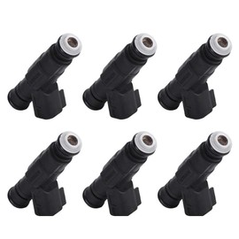 Set of 6 Performance 4-Hole Upgrade Fuel Injectors For 99-04 4.0L Jeep Cherokee 0280155784
